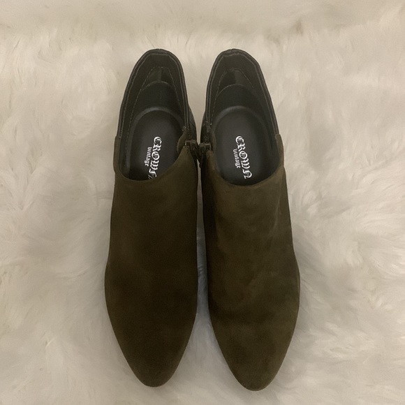 Crown - Suede Bootie - Brown - Size 7.5 - with box - Picture 3 of 11
